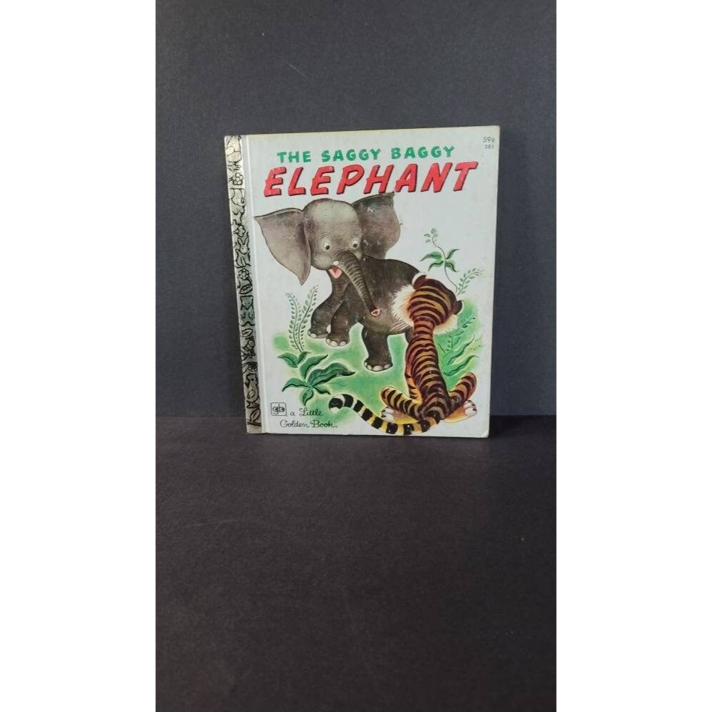 The Saggy Baggy Elephant, A Little Golden Book